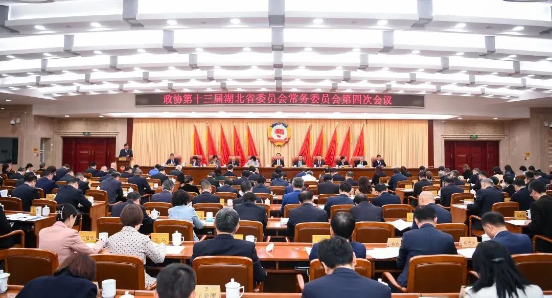 省政协常委、长江电气总裁金海参加省政协第十三届常委会第四次会议