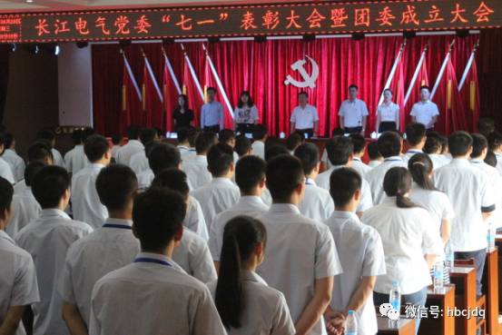 庆祝建党96周年 | 长江电气党委召开“七一”表彰大会